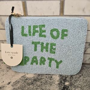 Kate Spade X Target "Life Of The Party" Beaded Pouch / Clutch